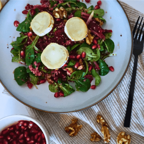 Winter Salat mit Quinoa